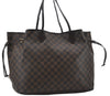 Authentic Louis Vuitton Damier Neverfull GM Shoulder Tote Bag N51106 LV 9867E