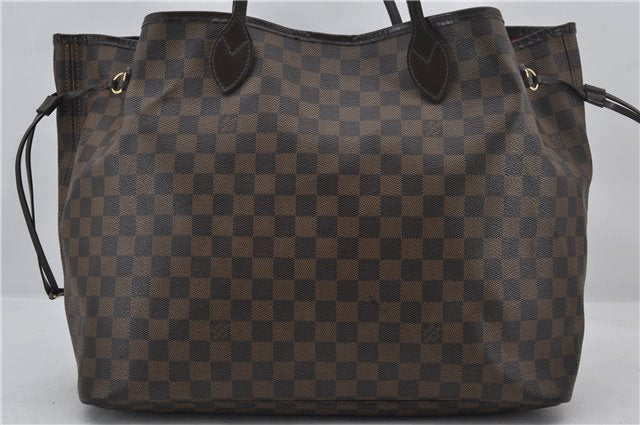 Authentic Louis Vuitton Damier Neverfull GM Shoulder Tote Bag N51106 LV 9867E