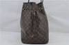 Authentic Louis Vuitton Damier Neverfull GM Shoulder Tote Bag N51106 LV 9867E
