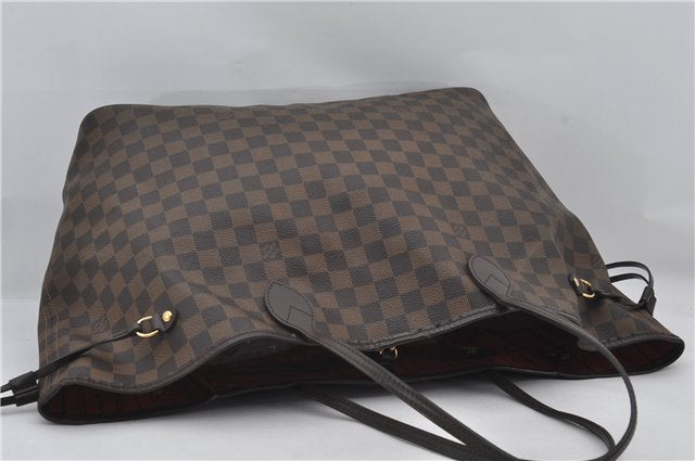 Authentic Louis Vuitton Damier Neverfull GM Shoulder Tote Bag N51106 LV 9867E