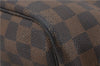 Authentic Louis Vuitton Damier Neverfull GM Shoulder Tote Bag N51106 LV 9867E