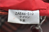 Authentic BURBERRY BLUE LABEL Check Tote Hand Bag Nylon Leather Red 9953D