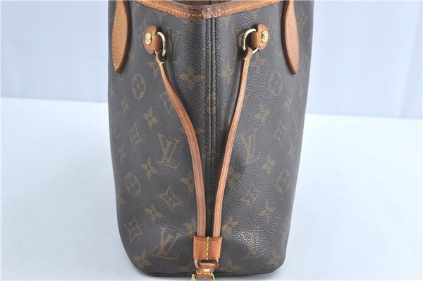 Authentic Louis Vuitton Monogram Neverfull PM Shoulder Tote Bag M40155 LV G2574
