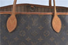 Authentic Louis Vuitton Monogram Neverfull PM Shoulder Tote Bag M40155 LV G2574