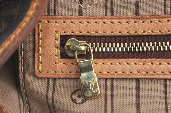 Authentic Louis Vuitton Monogram Neverfull PM Shoulder Tote Bag M40155 LV G2574