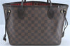 Authentic Louis Vuitton Damier Neverfull PM Tote Bag N51109 LV G5722