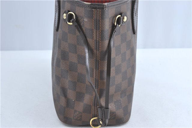 Authentic Louis Vuitton Damier Neverfull PM Tote Bag N51109 LV G5722