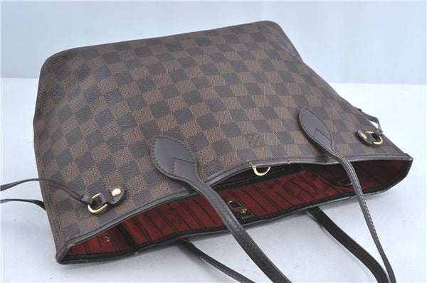 Authentic Louis Vuitton Damier Neverfull PM Tote Bag N51109 LV G5722