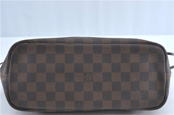 Authentic Louis Vuitton Damier Neverfull PM Tote Bag N51109 LV G5722