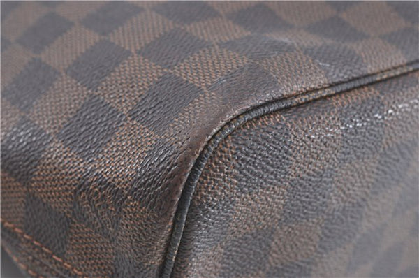 Authentic Louis Vuitton Damier Neverfull PM Tote Bag N51109 LV G5722