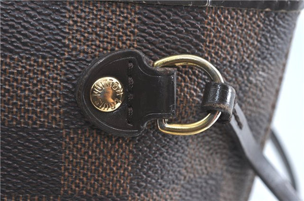 Authentic Louis Vuitton Damier Neverfull PM Tote Bag N51109 LV G5722