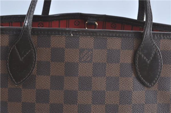 Authentic Louis Vuitton Damier Neverfull PM Tote Bag N51109 LV G5722