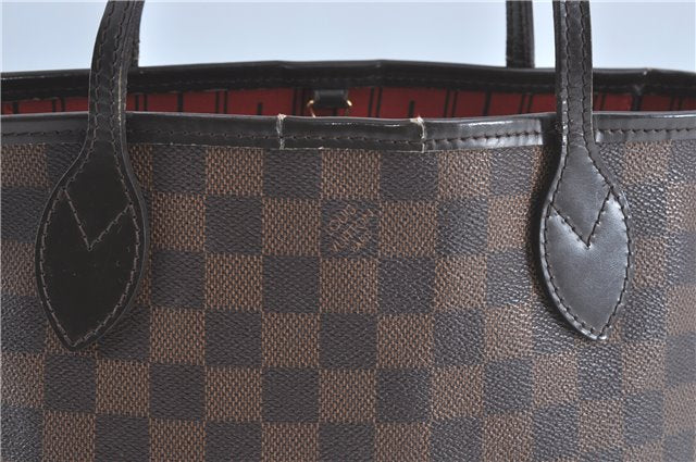 Authentic Louis Vuitton Damier Neverfull PM Tote Bag N51109 LV G5722