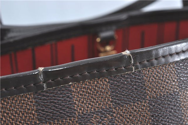 Authentic Louis Vuitton Damier Neverfull PM Tote Bag N51109 LV G5722