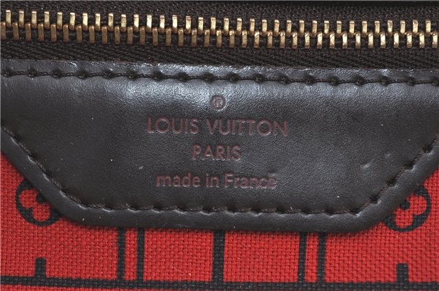 Authentic Louis Vuitton Damier Neverfull PM Tote Bag N51109 LV G5722