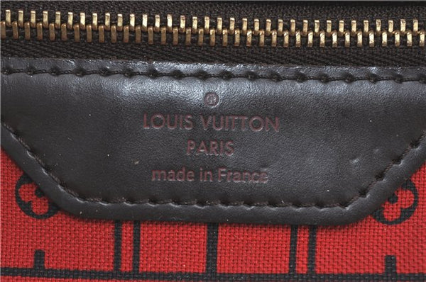 Authentic Louis Vuitton Damier Neverfull PM Tote Bag N51109 LV G5722