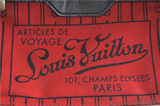 Authentic Louis Vuitton Damier Neverfull PM Tote Bag N51109 LV G5722