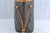 Auth Louis Vuitton Monogram Neverfull MM Mimosa Tote Bag Yellow M40997 LV H0898