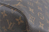 Auth Louis Vuitton Monogram Neverfull MM Mimosa Tote Bag Yellow M40997 LV H0898