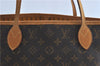 Auth Louis Vuitton Monogram Neverfull MM Mimosa Tote Bag Yellow M40997 LV H0898