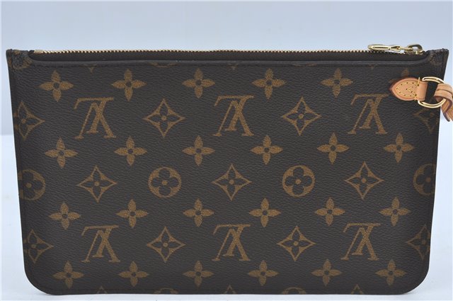 Auth Louis Vuitton Monogram Neverfull MM Mimosa Tote Bag Yellow M40997 LV H0898