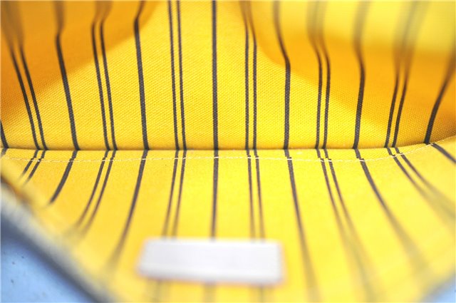 Auth Louis Vuitton Monogram Neverfull MM Mimosa Tote Bag Yellow M40997 LV H0898