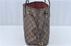 Authentic Louis Vuitton Damier Neverfull PM Shoulder Tote Bag N51109 LV H4346