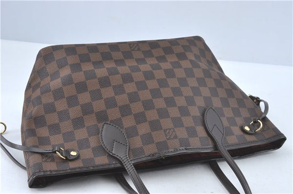 Authentic Louis Vuitton Damier Neverfull PM Shoulder Tote Bag N51109 LV H4346