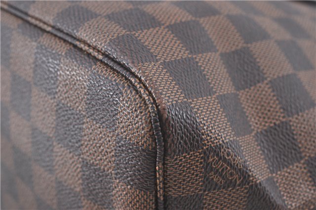 Authentic Louis Vuitton Damier Neverfull PM Shoulder Tote Bag N51109 LV H4346