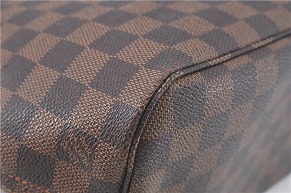 Authentic Louis Vuitton Damier Neverfull PM Shoulder Tote Bag N51109 LV H4346