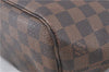 Authentic Louis Vuitton Damier Neverfull PM Shoulder Tote Bag N51109 LV H4346