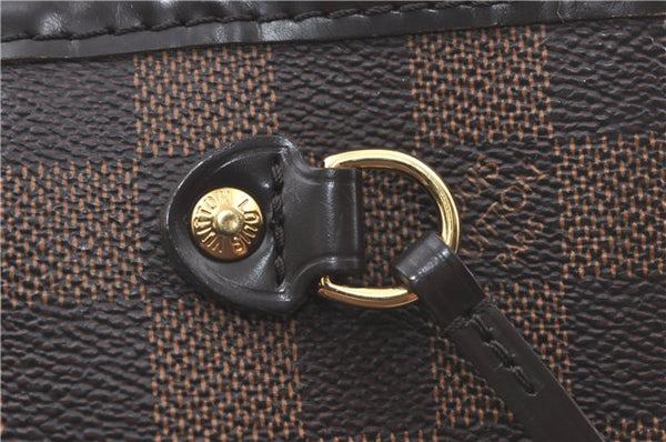 Authentic Louis Vuitton Damier Neverfull PM Shoulder Tote Bag N51109 LV H4346