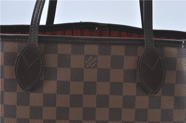 Authentic Louis Vuitton Damier Neverfull PM Shoulder Tote Bag N51109 LV H4346