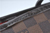 Authentic Louis Vuitton Damier Neverfull PM Shoulder Tote Bag N51109 LV H4346