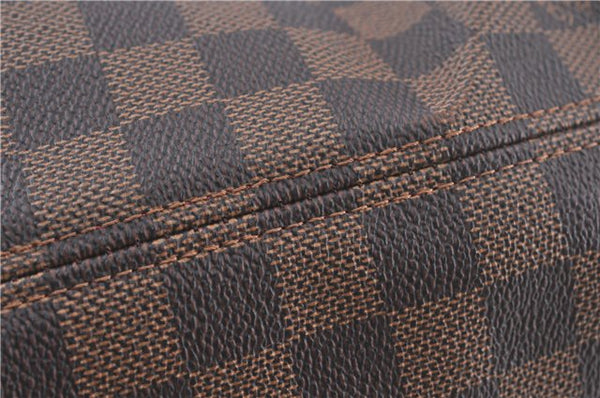 Authentic Louis Vuitton Damier Neverfull PM Shoulder Tote Bag N51109 LV H4346