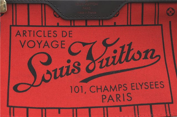 Authentic Louis Vuitton Damier Neverfull PM Shoulder Tote Bag N51109 LV H4346