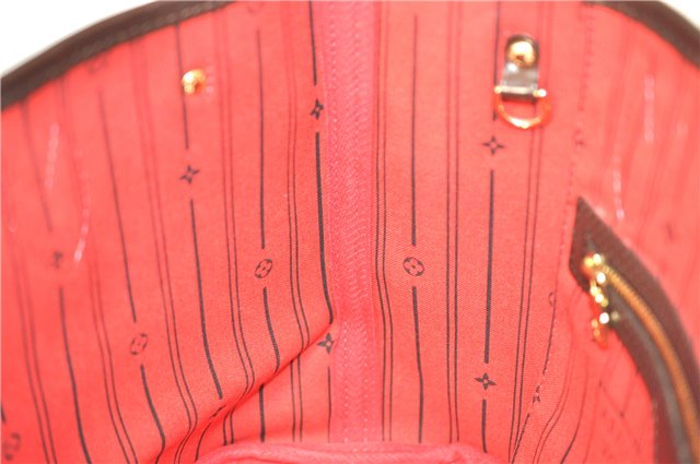 Authentic Louis Vuitton Damier Neverfull PM Shoulder Tote Bag N51109 LV H4346