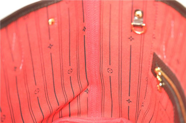 Authentic Louis Vuitton Damier Neverfull PM Shoulder Tote Bag N51109 LV H4346