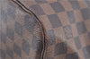 Authentic Louis Vuitton Damier Neverfull MM Tote Bag N51105 LV H7182