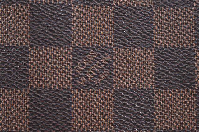 Authentic Louis Vuitton Damier Neverfull MM Tote Bag N51105 LV H7182