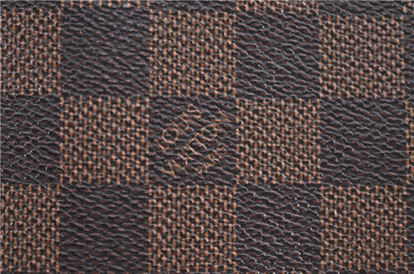 Authentic Louis Vuitton Damier Neverfull MM Tote Bag N51105 LV H7182