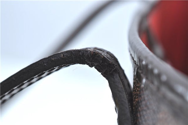 Authentic Louis Vuitton Damier Neverfull MM Tote Bag N51105 LV H7182