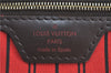 Authentic Louis Vuitton Damier Neverfull MM Tote Bag N51105 LV H7182