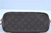 Authentic LOUIS VUITTON Monogram Neverfull PM Tote Bag M40155 LV H8087