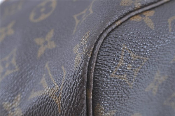 Authentic LOUIS VUITTON Monogram Neverfull PM Tote Bag M40155 LV H8087