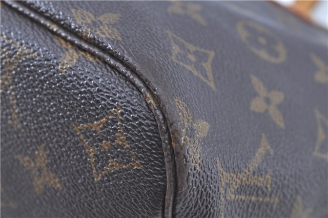 Authentic LOUIS VUITTON Monogram Neverfull PM Tote Bag M40155 LV H8087