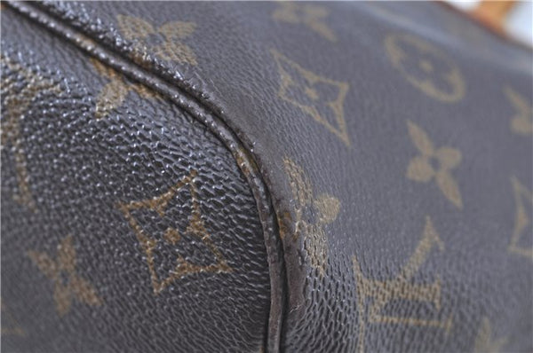 Authentic LOUIS VUITTON Monogram Neverfull PM Tote Bag M40155 LV H8087