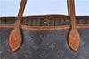 Authentic LOUIS VUITTON Monogram Neverfull PM Tote Bag M40155 LV H8087