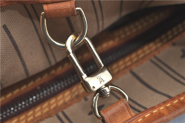 Authentic LOUIS VUITTON Monogram Neverfull PM Tote Bag M40155 LV H8087