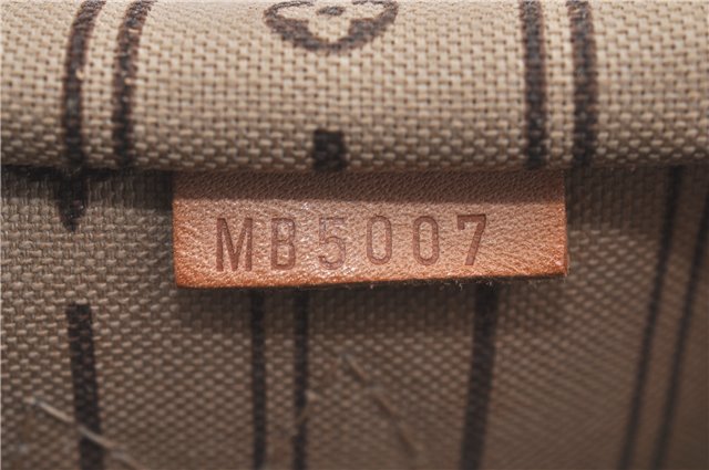 Authentic LOUIS VUITTON Monogram Neverfull PM Tote Bag M40155 LV H8087